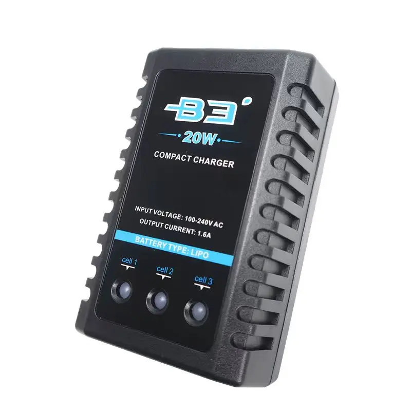 IMAX RC B3 20 W Pro 10 W Kompakt-Balance-Ladegerät für 2S 3S 7,4 V – Bild 3