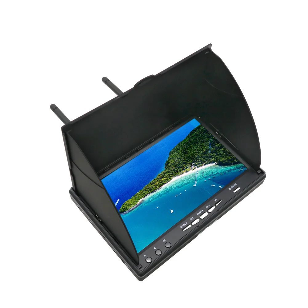 FPV-Monitor LCD5802D 5802D 7" 7 Zoll Monitor LCD-Bildschirm 800*480 – Bild 3