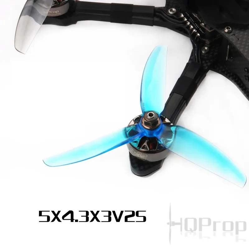 HQPROP 5X4,3X3V2S 5043 5X4,3X3 3-Blatt PC Propeller für RC FPV Racing – Bild 6