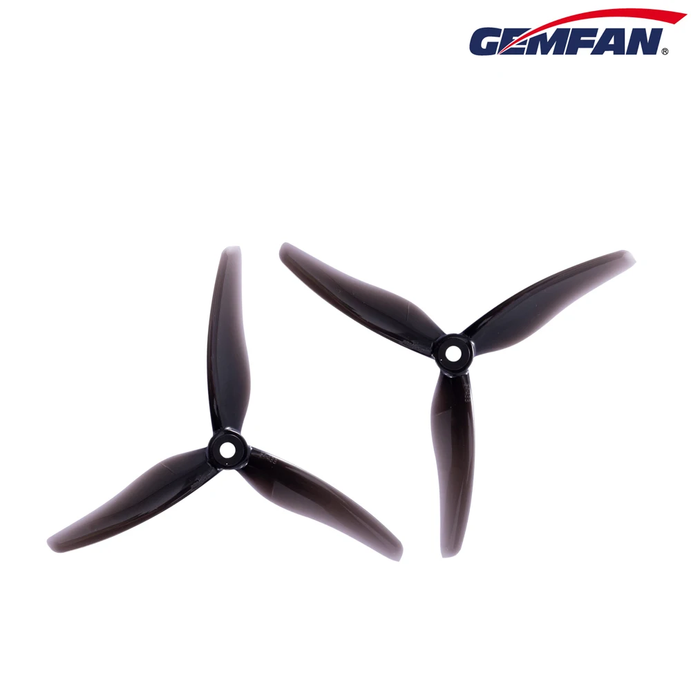 2 Paar Gemfan 51433 5 Zoll 3-Blatt/ Dreiflügeliger Propeller (4 Stück) – Bild 4