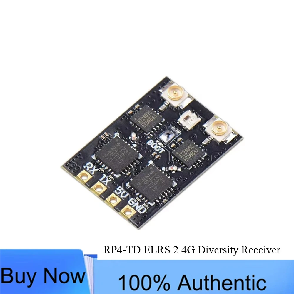 JHEMCU RP4-TD ELRS 2,4G Diversity-Empfänger ExpressLRS 2,4GHz für FPV Langstrecken-RC-Drohne