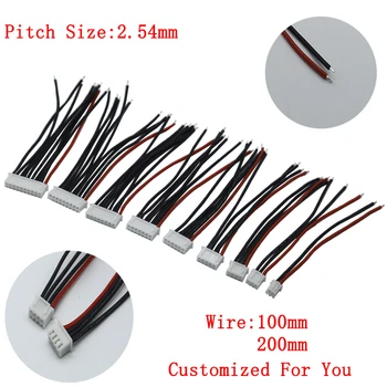 Lipo Batterie Balance Ladegerät Kabel 2,54mm Pitch 1S 2S 3S 4S 5S 6S 7S 8S 9S IMAX B6 Stecker Draht (5 Stück)