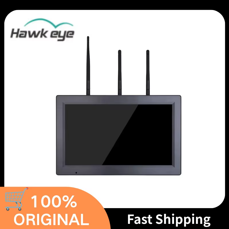 Hawkeye Captain X 10,2 Zoll FPV-Monitor 1000Lux 1,2G 3,3G 5,8G Dual-Empfänger DVR Tracking-Modus
