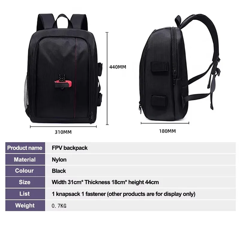 FPV Crossing Maschine Rucksack vier-achsen DIY flugzeug Drone Modell – Bild 5