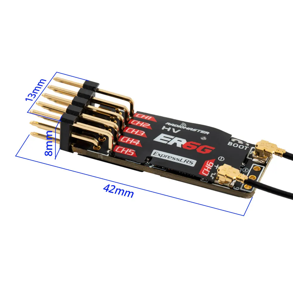 Radiomaster PWM Mini Empfänger ER4 ER6 ER6G ER6GV ER8 ER8G ER8GV 4-8CH – Bild 3