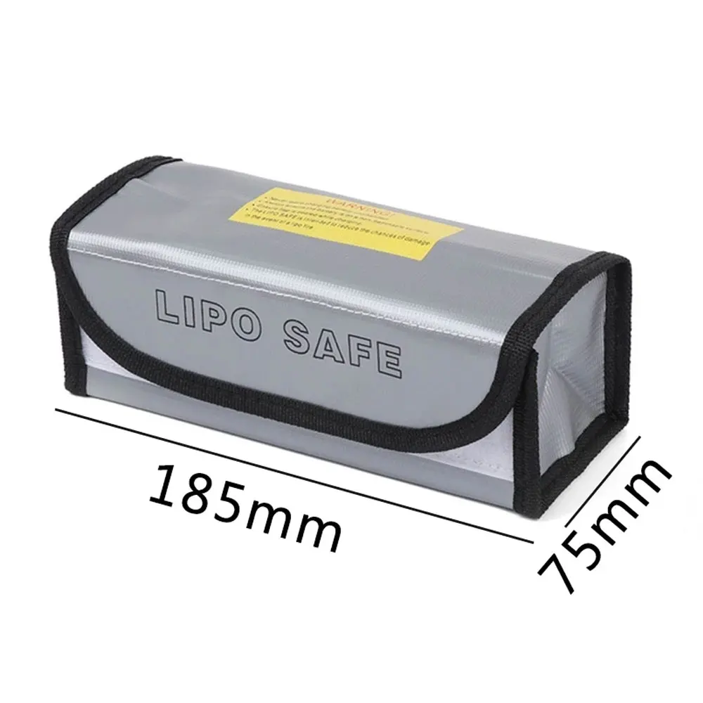 Lipo Batterie Sicherheits tasche 185x75x60mm Mini wasserdicht feuerfest explosions geschützt tragbar für RC