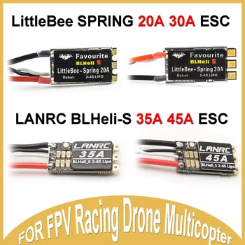 FVT LittleBee SPRING BLHeli-S 20A 30A Lanrc 35A 45A Bürstenloser ESC 2-6S DSHOT Oneshot42 für FPV Racing