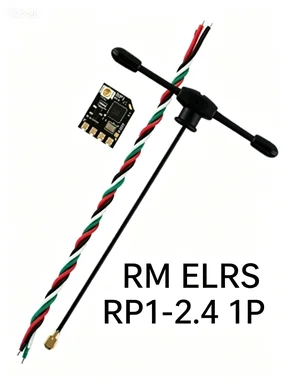 RadioMaster RP1 V2, 2,4GHz ExpressLRS Empfänger, 2,2g Nano RX 10mW Telemetrie WiFi-Update für FPV-Renndrohnen