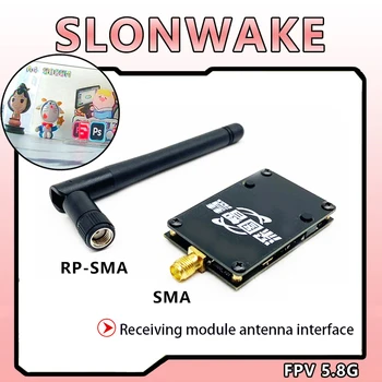 SLONWAKE 5.8G 56CH FPV UVC OTG-Empfänger - 720 x 480 Analogsignal, VR-kompatibel für Android-Telefone