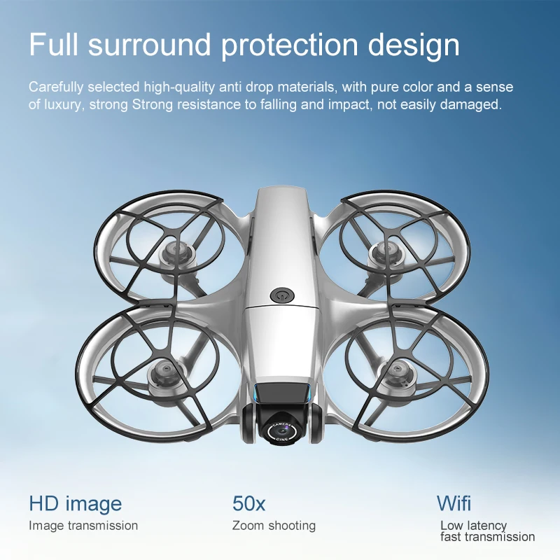 Drohne mit GPS, Quad-Kamera, Dual-Objektiv, 2.4G WiFi, optischem – Bild 4