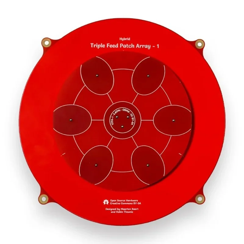 150mm Triple-Feed-Patch 5,8GHz 14DBi Pagoda-Array FPV-Antenne Bildübertragungsantenne Flachpanel-Antenne