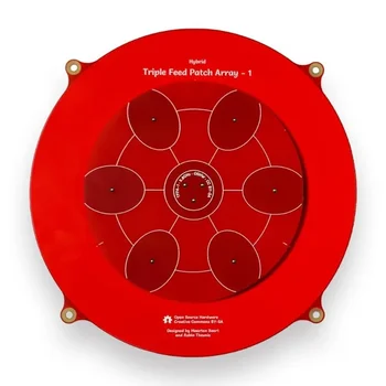 150mm Triple-Feed-Patch 5,8GHz 14DBi Pagoda-Array FPV-Antenne Bildübertragungsantenne Flachpanel-Antenne
