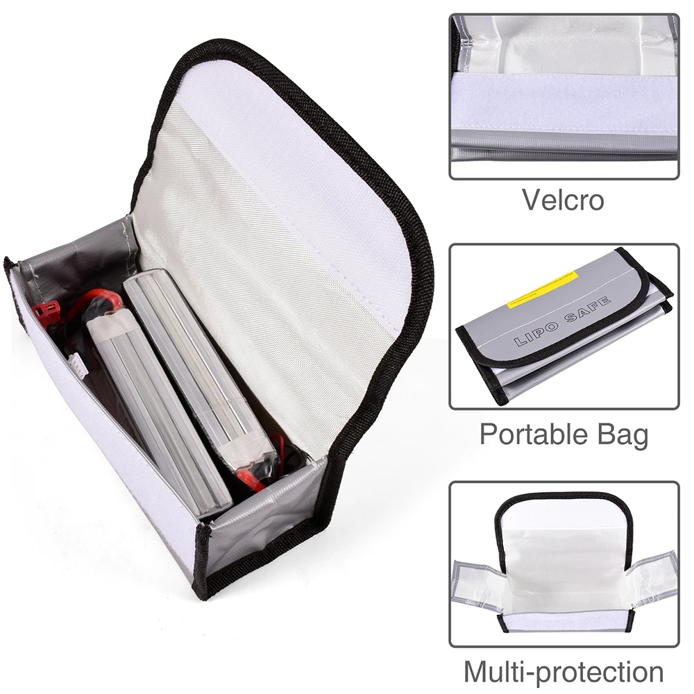 Lipo-Tasche, feuerfeste Schutzbatterie, sicher – Bild 3