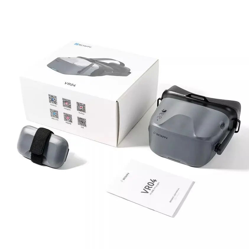 BETAFPV VR04 FPV-Brille Analog 5,8GHz FPV-Headset VR04 Videobrille für Aquila20 Renndrohne FPV-Rennbrille