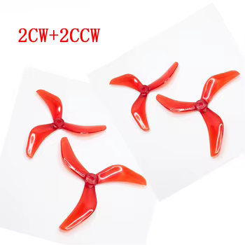 2 Paar 5043 5X4,3X3 3-Blatt-Propeller für RC FPV Freestyle 5 Zoll Drohnen DIY-Teile