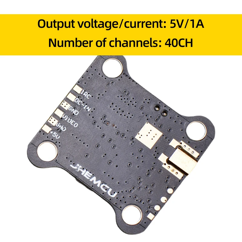 JHEMCU VTX20-600 5,8G 40CH FPV VTX Bild Sender – Bild 3