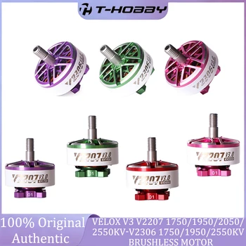 T-Motor Velox V2207 V2306 V3 Bürstenloser Motor 1750KV 1950KV 2050KV 2550KV 4S 6S FPV Freestyle Racing