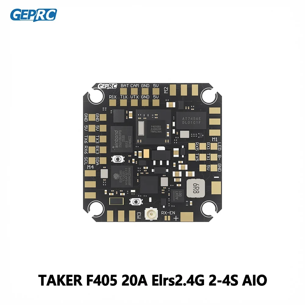 GEPRC TAKER F405 20A ELRS 2.4G 2-4S AIO Flugcontroller ESC für DarkStar22 FPV Quadcopter Ersatzteile