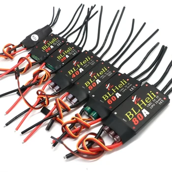 Bürstenlosen ESC BLHeli 12/20/30/40/50/60/80A Mit UBEC Für Quadcopter modell Flugzeuge Starten Multiaxis DIY