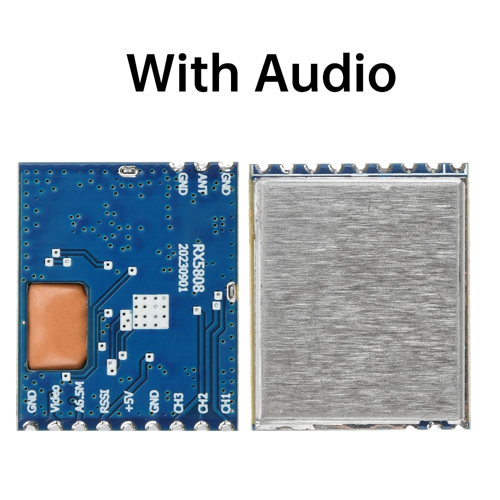 5,8G RX5808 Empfänger SPI Steuerung Drahtlose Audio Video Empfangsmodul 4,8 ~ 6,0 GHz für FPV Systeme RC DIY