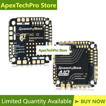 ApexTP SpeedyBee F405 V2 35A 40A Stack Flugsteuerung Betaflight BLHeli_S ESC 5V/9V 1,5A BEC für RC FPV Racing