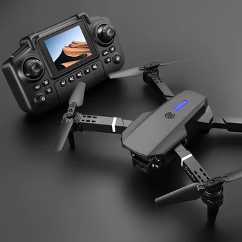 E88 Pro Neue Verbesserte Drohne 4K Dual-Kamera HD Luftbildfotografie Drohne mit Bildschirm Faltbarer