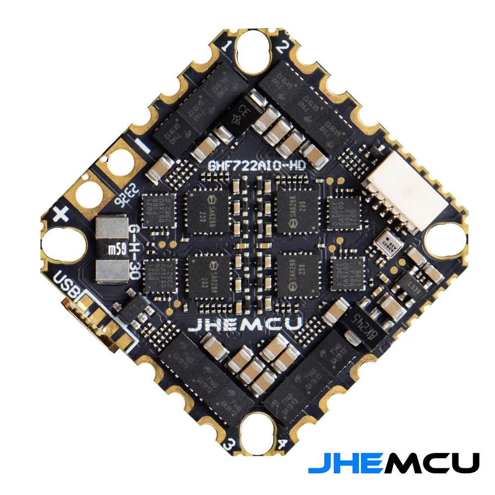 JHEMCU GHF722AIO-HD 40A AIO Flight Control ESC All-in-One 2-6S Für FPV – Bild 6