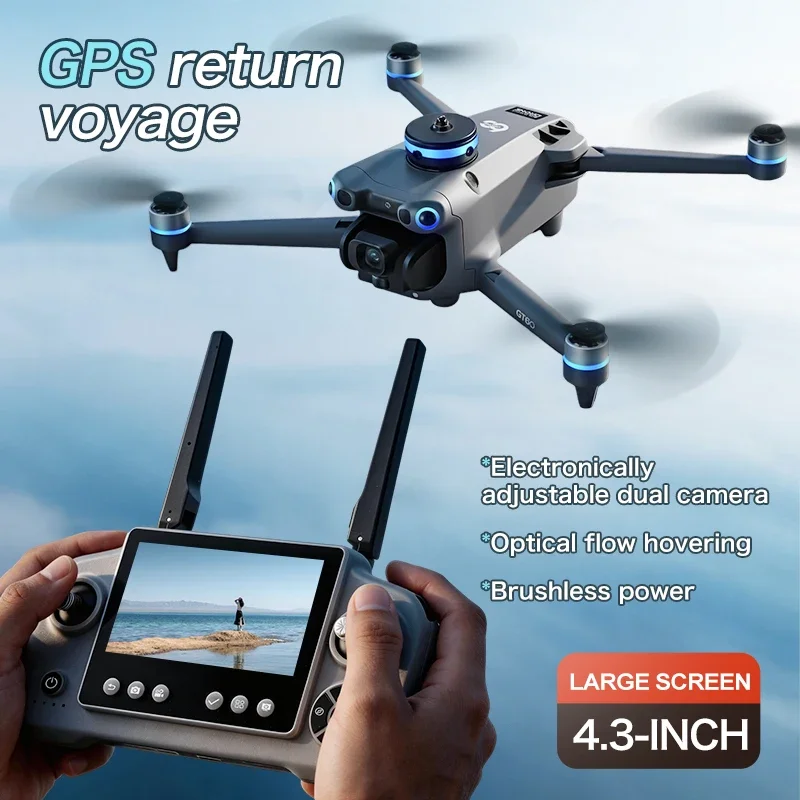 GT60 GPS-Drohne 4K Kamera Luftbild-Quadcopter für perfekte – Bild 3