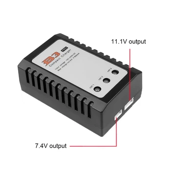 B3 Pro Kompakt-Balance-Ladegerät für 2S 3S Lipo für 10 W 7,4 V 11,1 V Lithium-LiPo-Akku für iMaxRC iMax