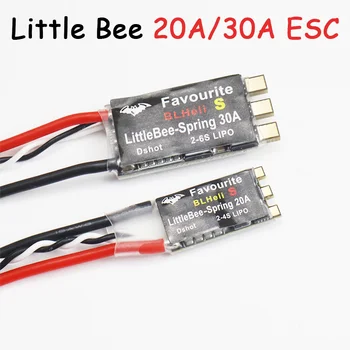 LITTLEBEE BLHeli-s FVT Little Bee SPRING 20A / 30A Bürstenloser Regler 2-6S Unterstützt DSHOT (4 Stück)