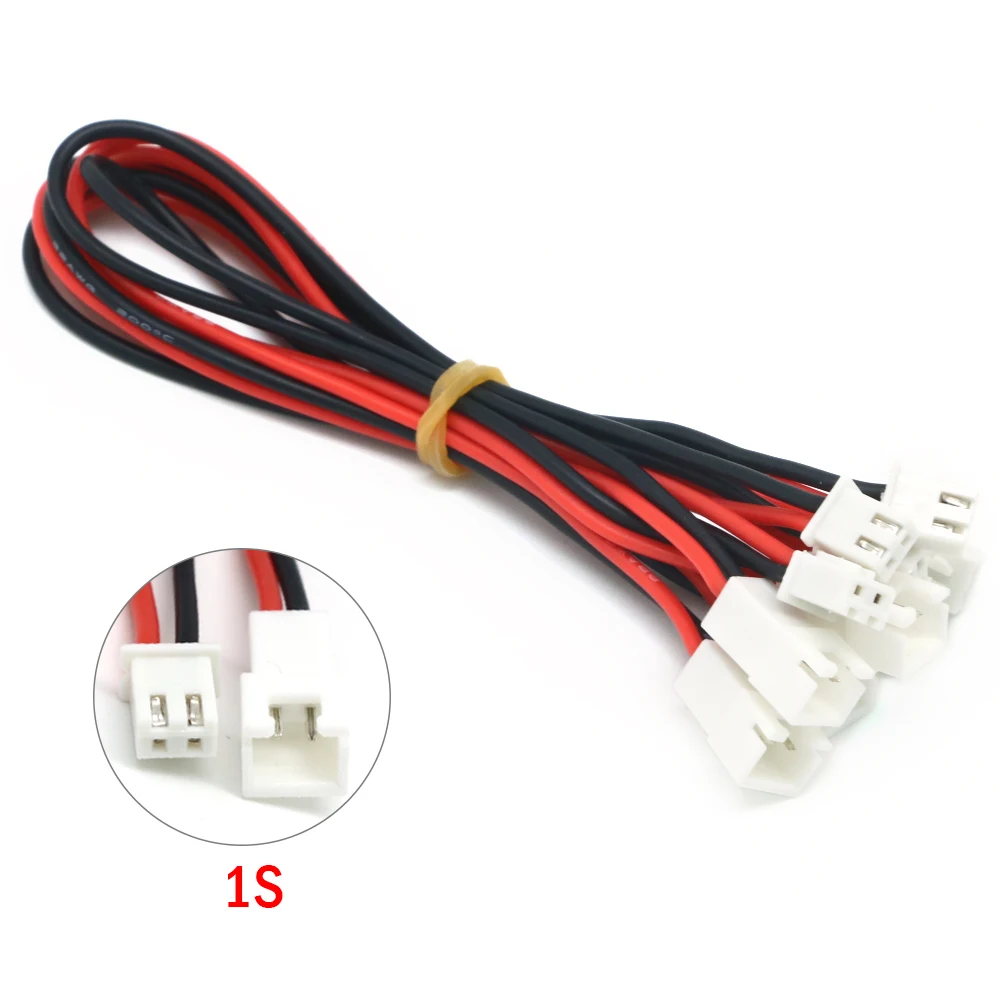JST-XH 1S 2S 3S 4S 5S 6S 20cm 22AWG Lipo Balance draht Verlängerung Aufgeladen Kabel Blei Kabel (5 Stück)