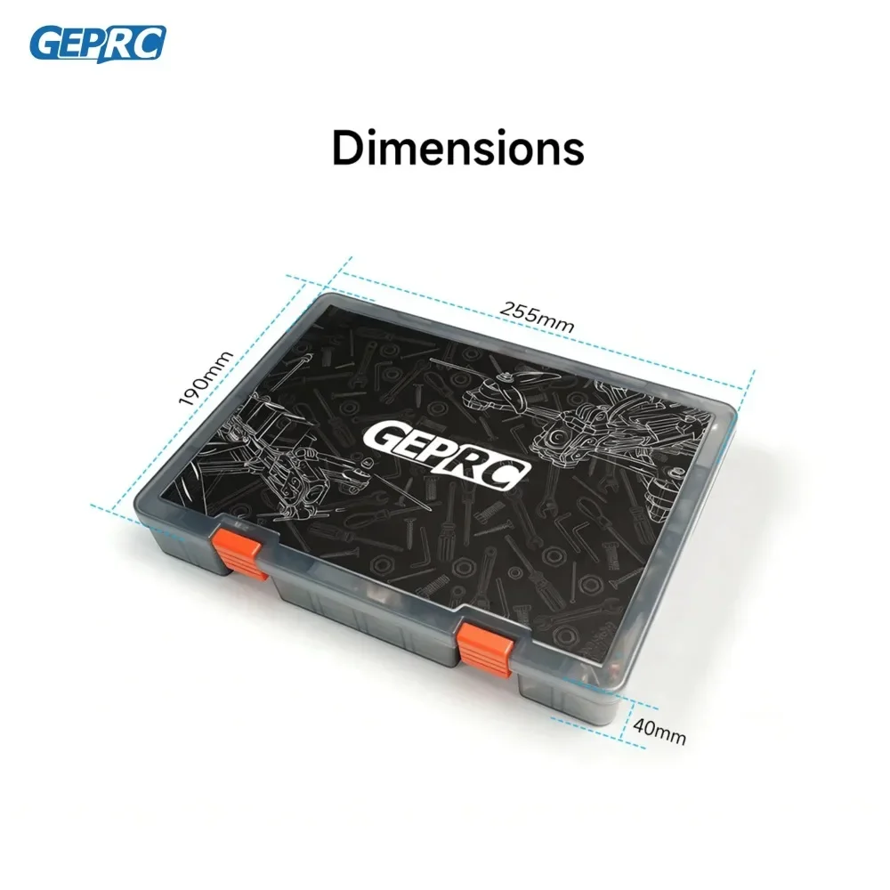 GEPRC FPV Hardware Pack Box Aufbewahrungskoffer für Flugzeugrahmen RC – Bild 5