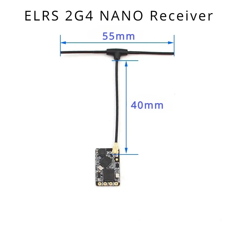 ELRS 2,4 GHz NANO ExpressLRS Long Range ELRS Empfänger BETAFPV NANO 2400RX Für RC FPV Long Range Racing Drone