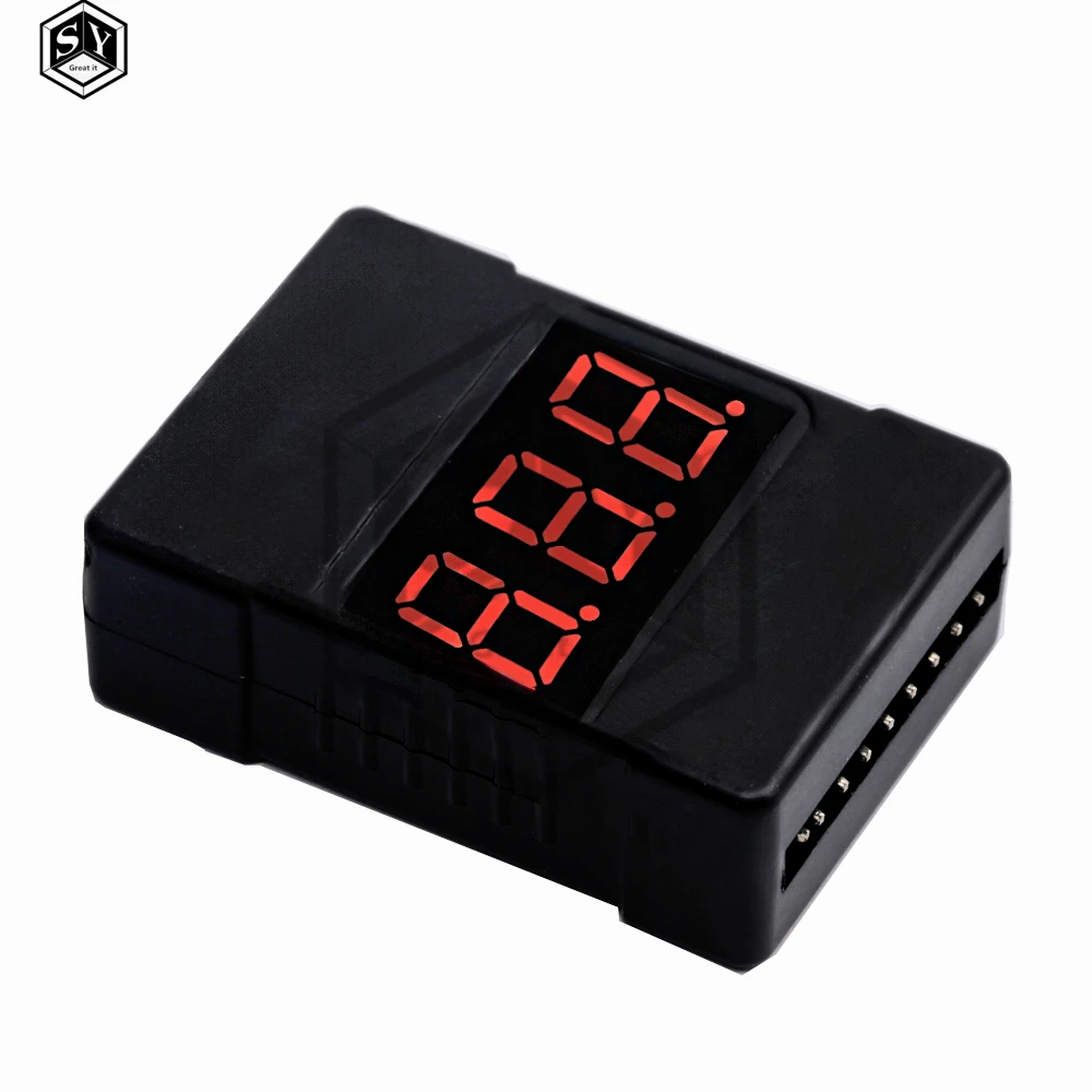 F00872 Lipo Batterie Spannungsprüfer Volt Meter Anzeige Checker Dual – Bild 6