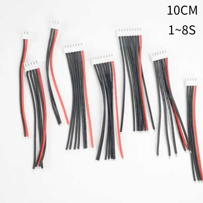 1S 2S 3S 4S 5S 6S Lipo Batterie Balance Ladegerät Kabel IMAX B6 stecker Draht Ausgewogene Lade (10 Stück)