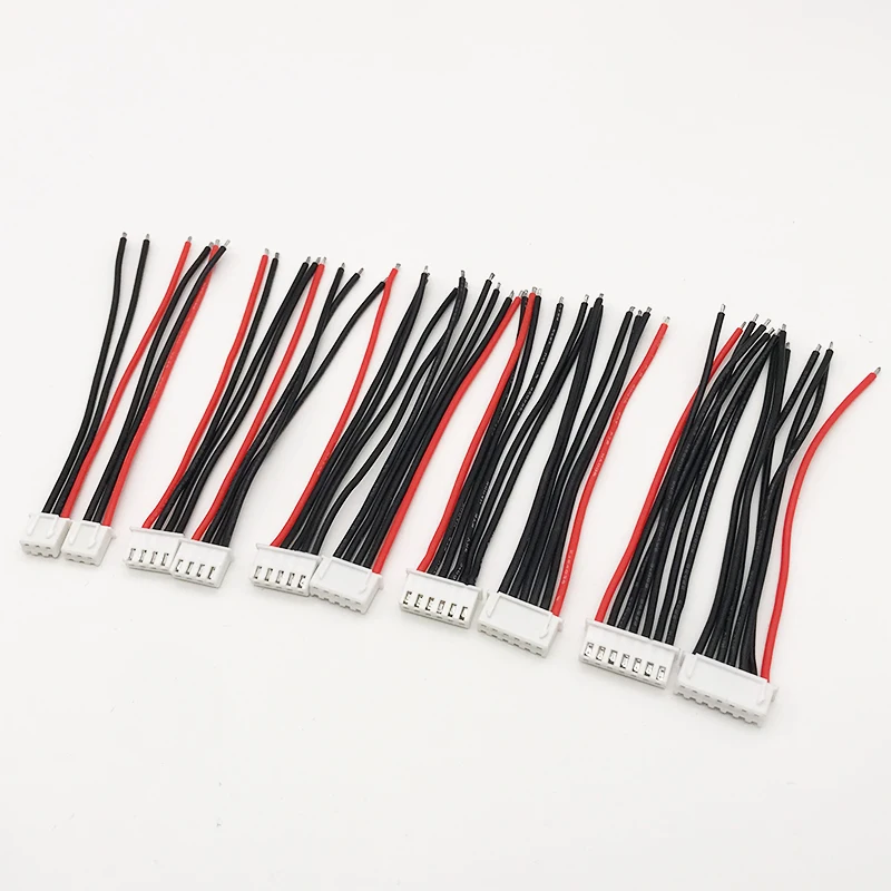 1S/2S/3S/4S/5S/6S/8S Lipo Batterie Balance ladegerät Kabel Für IMAX B6 B8 Stecker Ausgewogene Lade (10 Stück)