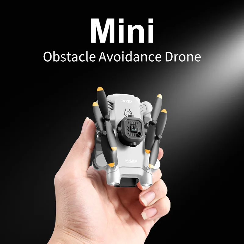Mini V30 WiFi FPV Drohne mit 4K HD Dual Kamera Hindernisvermeidung Drohnen faltbar RC Quadcopter Geschenk