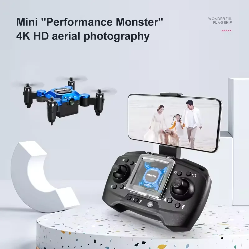 K04 Kleine RC Mini-Drohne für Kinder und Anfänger, Indoor – Bild 3