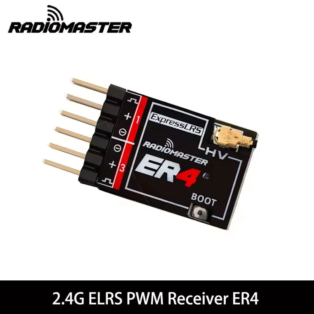RadioMaster ER4 4CH ER6 ER6G ER6GV 6CH ER8 ER8G ER8GV 8CH 2,4GHz ExpressLRS ELRS Hochleistungs-PWM-Empfänger