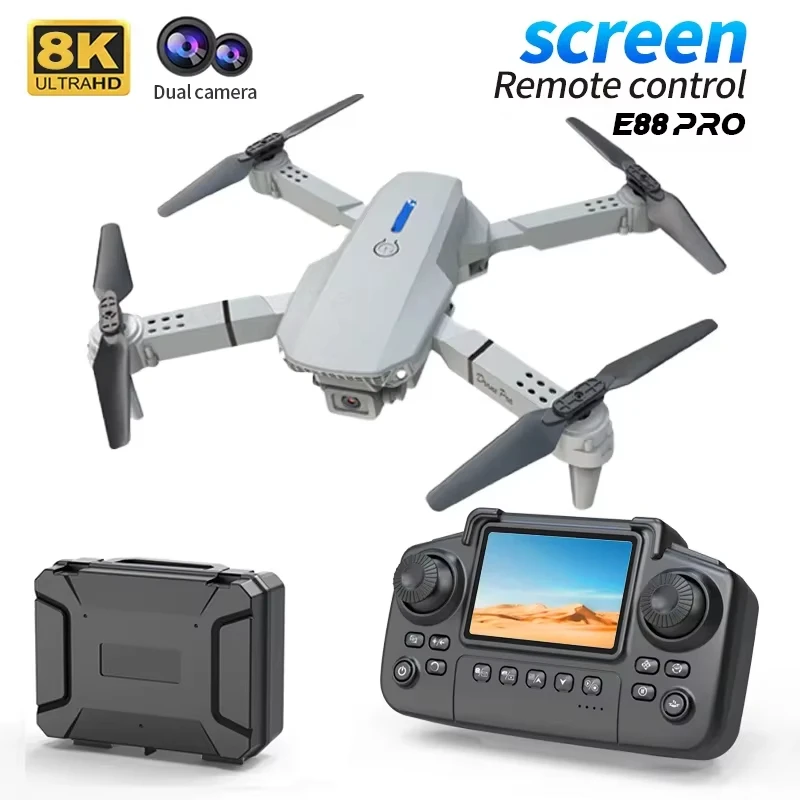 E88 Drohne 8K HD Kamera Luftbildfotografie 5G WIFI FPV Faltbare Quadcopter RC Drohne mit Schwebefunktion