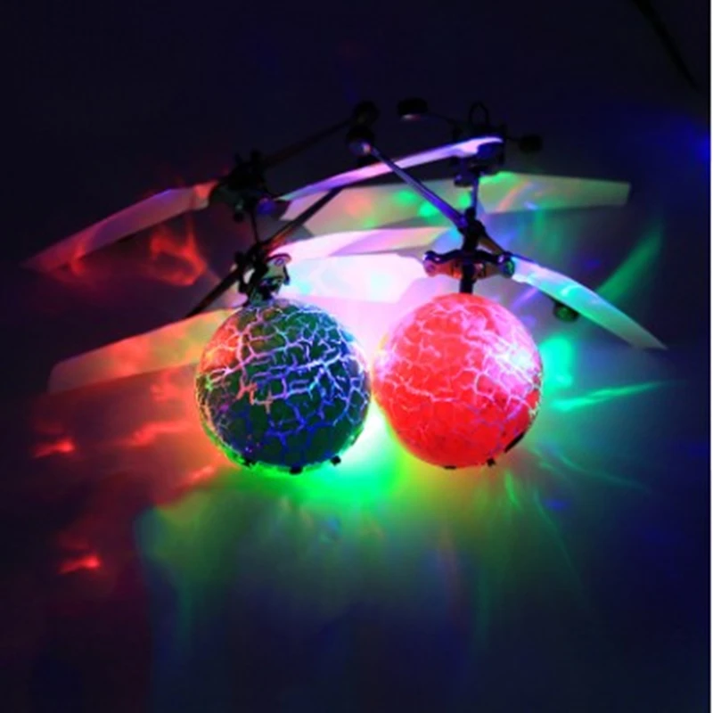 Kinder-Mini-Drohne RC-Helikopter Fluggerät Fliegender Ball Leuchtendes – Bild 5