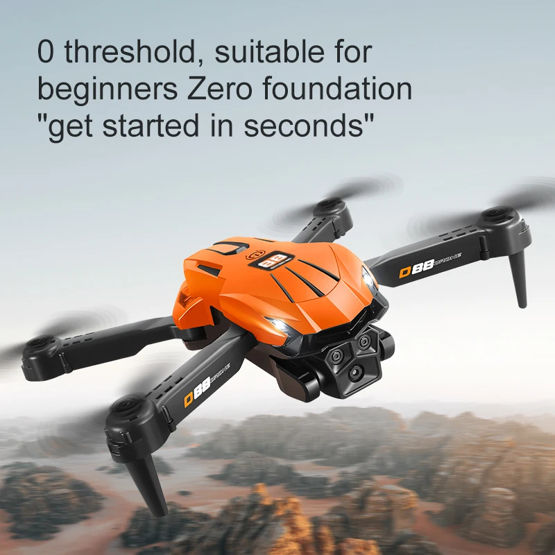 NewD88 4K RC-Drohne, 360° ° Flip, Headless-Modus, Ein-Tasten-Rückkehr – Bild 4