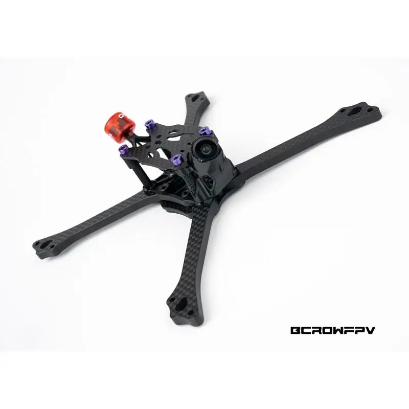 BCROWFPV PRO-V7 Carbonfaser-Rennrahmen-Kit 5 Zoll FPV Quadcopter – Bild 6