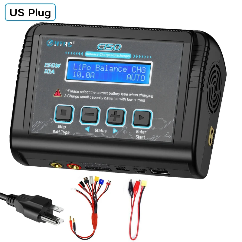 C150 Lipo Ladegerät 150 W 10A AC/DC RC Batterie Smart für LiPo LiHV – Bild 5