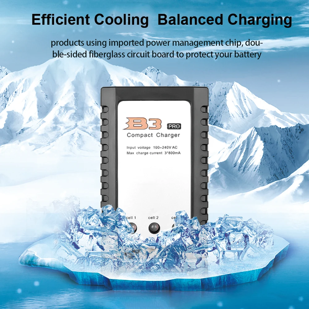 IMAX B3 PRO 10W Intelligente Kompakte Ladegerät Batterie 2S-3S Lipo Balance lithium RC Entlader 7,4 V/11,1 V