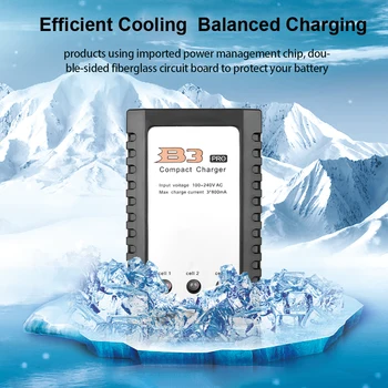 IMAX B3 PRO 10W Intelligente Kompakte Ladegerät Batterie 2S-3S Lipo Balance lithium RC Entlader 7,4 V/11,1 V