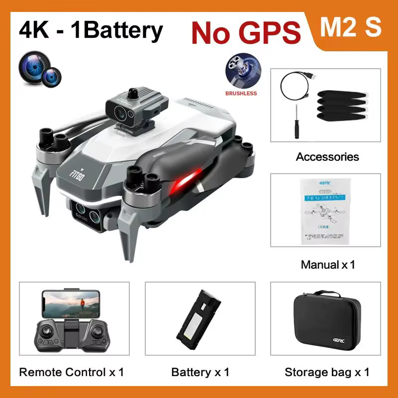 4DRC Neue M2 Pro GPS Drohne mit 8K/6K/4K HD Kamera Hindernis Vermeidung WiFi FPV Drohnen Bürstenlosen Faltbare