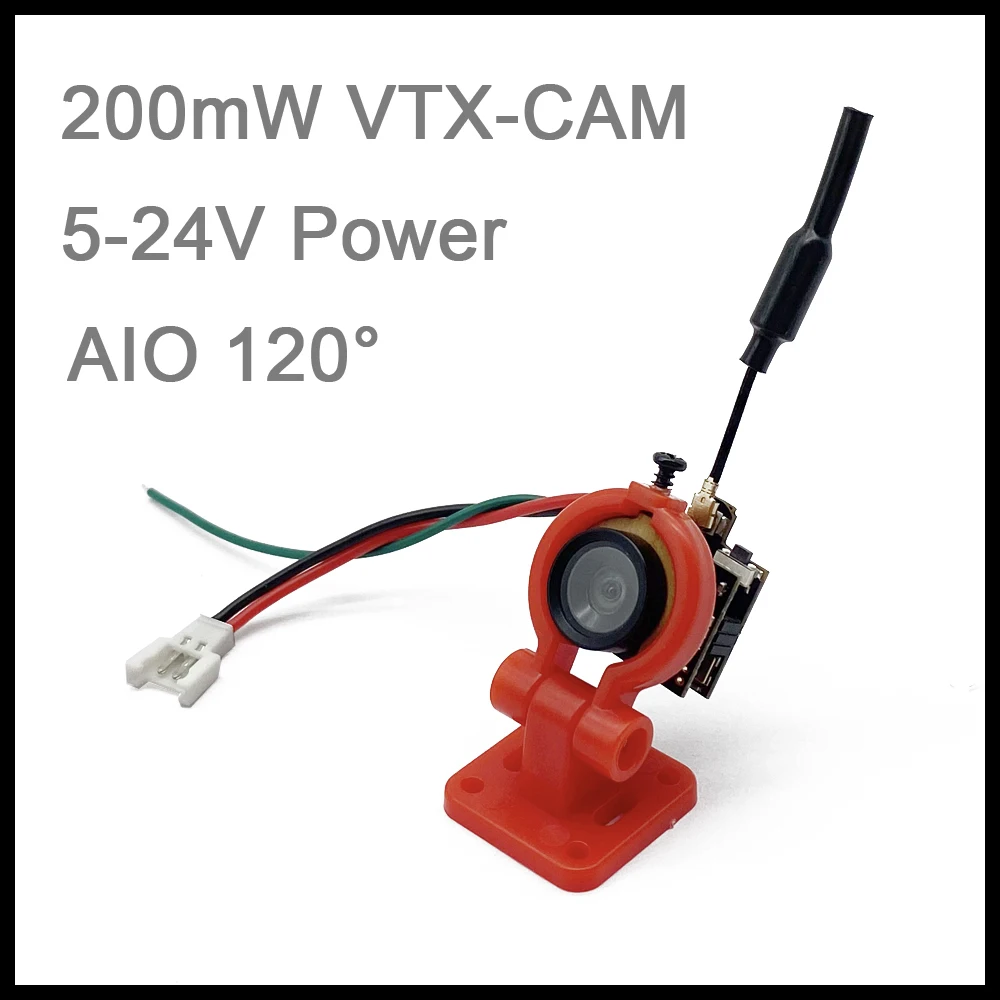 Spotter Micro FPV AIO Kamera 5.8G FOV120 ° 1200TVL Videosender 48CH 25MW-100mW-200MW Einstellbare