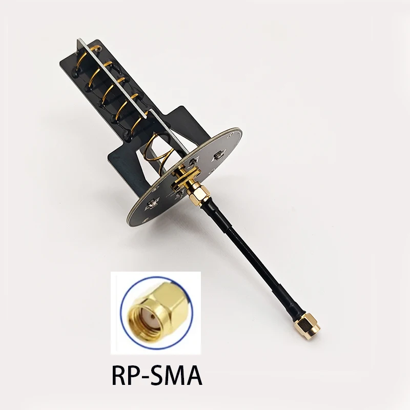 5,8G Richtantenne Spirale Antenne Hoher Gewinn 13dBi RHCP SMA/RPSMA für RC FPV Quadcopter Drohne Freestyle