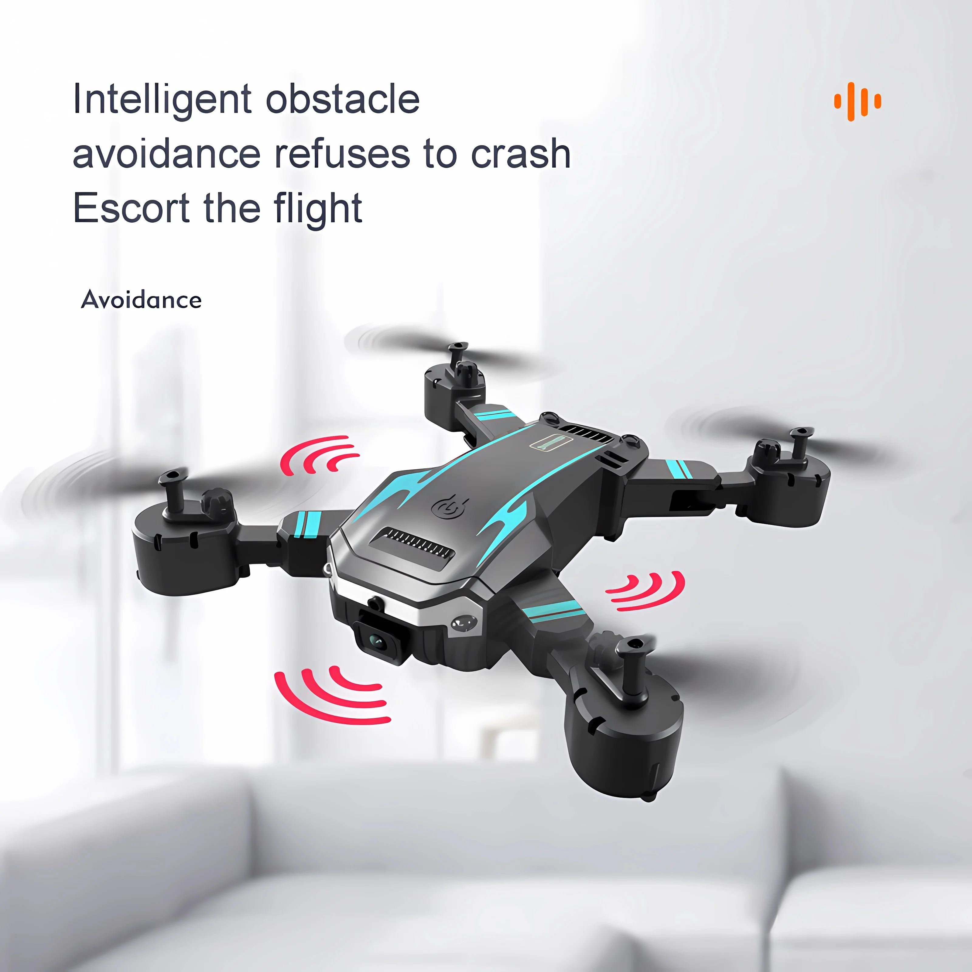 Drohne mit 4K-Doppelkameras, Hinderniserkennung, Quadcopter – Bild 5